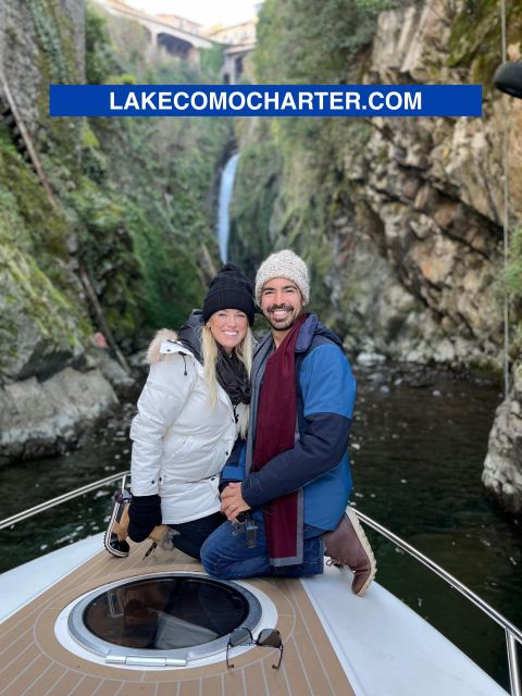 Como: Lake Como Private Modern Speedboat Tour with Prosecco - Villa Pizzo, Villa Fontanelle, and Castello di Urio: the shoreline feels personal