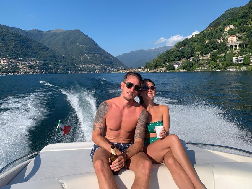 Como: Lake Como Private Modern Speedboat Tour with Prosecco - The Prosecco toast: a small tasting that can define the mood