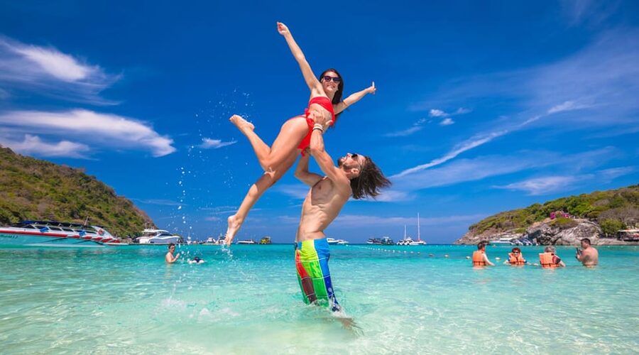 Coral and Racha Island Tour by Speed boat - Lunch by the beach: satisfying, but don’t count on it being long
