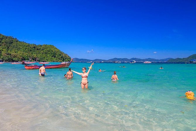 Coral Island and Racha Island Snorkeling Tour By Speedboat From Phuket - Coral Island Stop: Snorkeling, Beach Time, and Crowd Reality