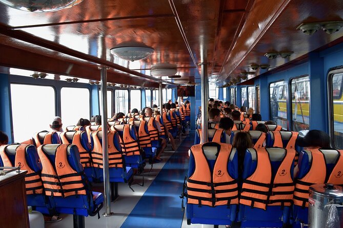 Day Tour from Phuket to 4 Islands in Krabi by Ferry & Speedboat - Chicken Island snorkeling plus island lunch: where the day lands