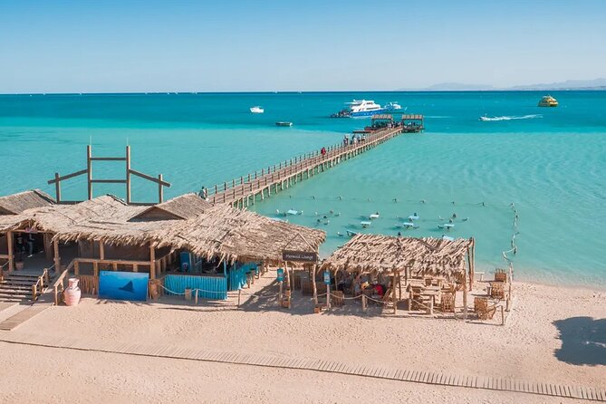 Dolphin House By Private Speedboat With Giftun Island _ Hurghada - Orange Island meets Giftun Island: how the beach time actually works