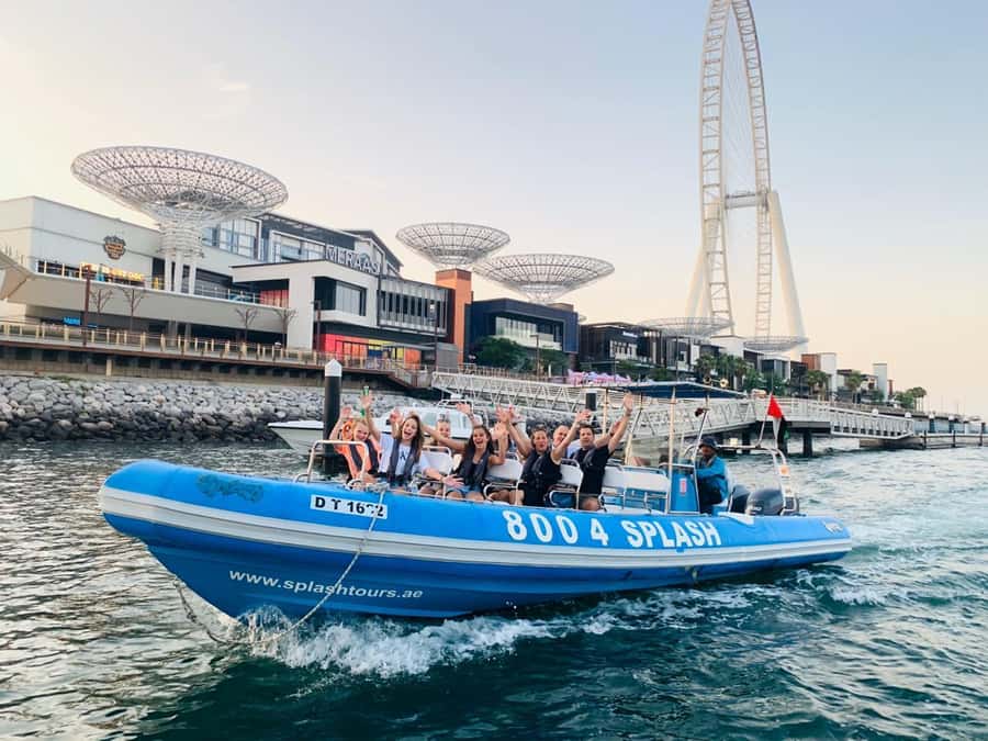 Dubai Marina : 1.5-Hour Atlantis Sightseeing Speedboat Tour - Palm Jumeirah Circuit and the Atlantis Photo Pause