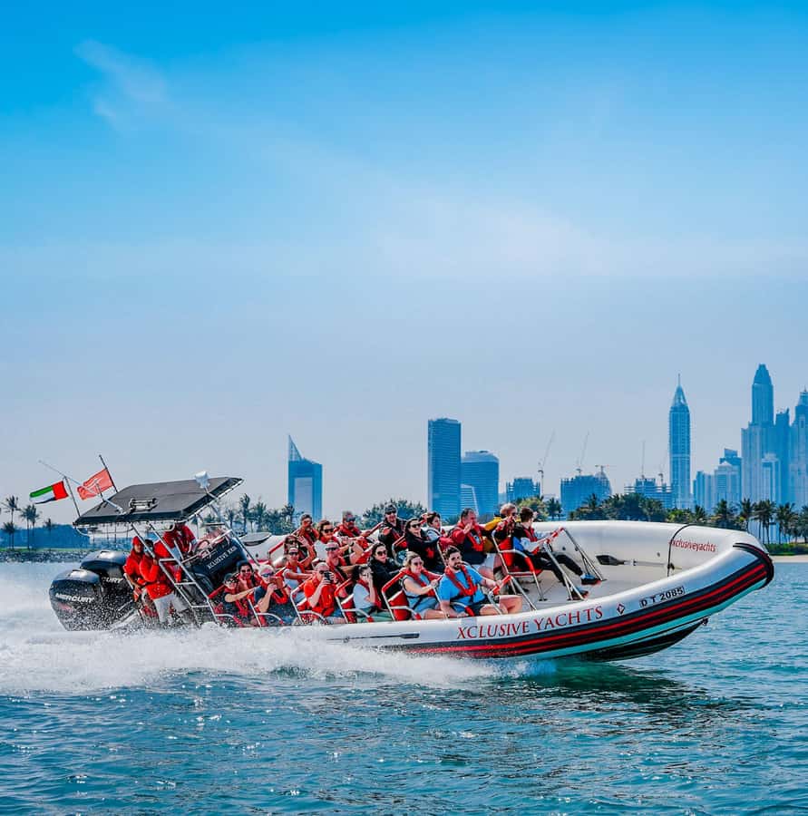 Dubai: Marina, Atlantis, Palm & Burj Al Arab Speedboat Tour - Dubai Marina to Ain Dubai: Getting Oriented Fast