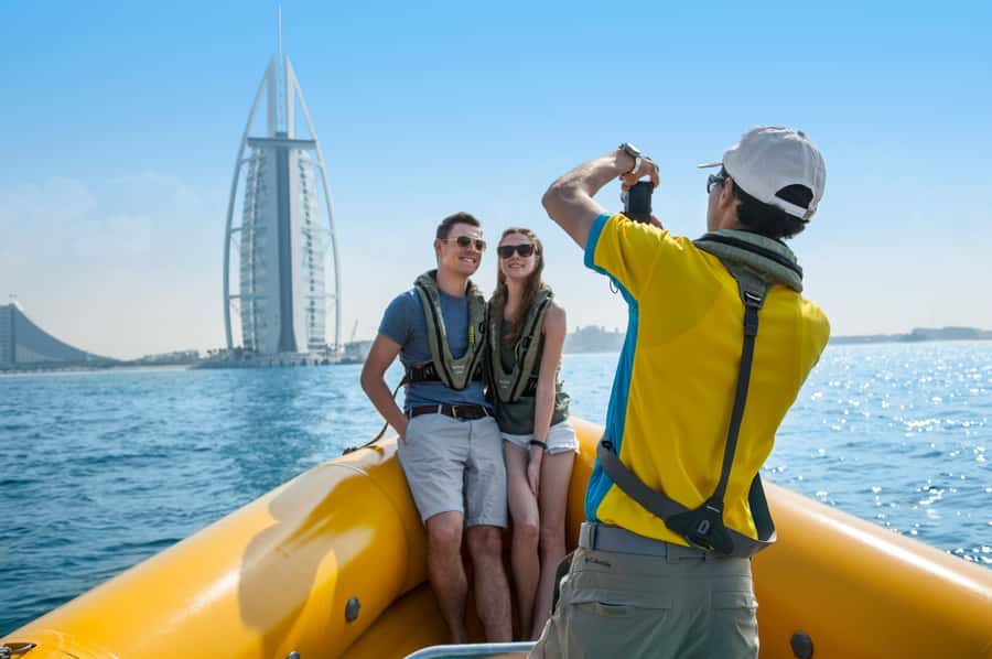 Dubai Marina: Guided Sightseeing Tour by Speedboat - Dubai Marina from water level: why this speedboat view matters