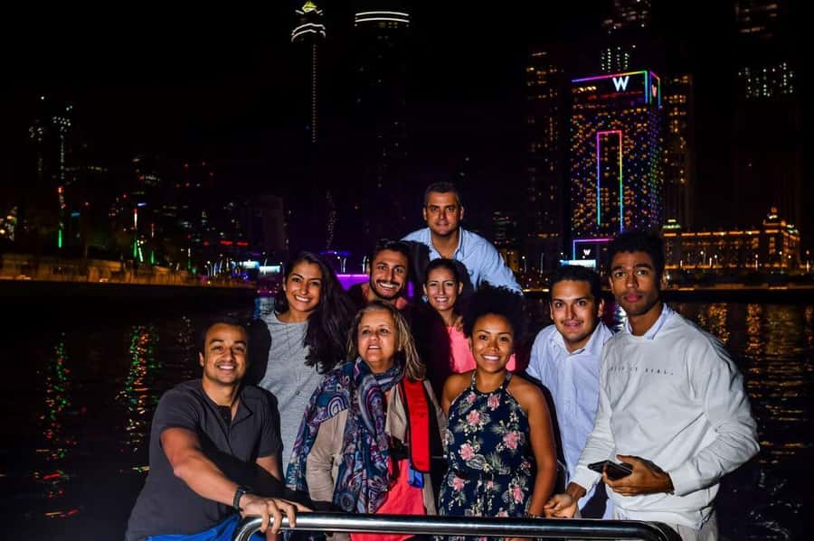 Dubai - New Year's Eve Fireworks show on a Speedboat - From Dubai Marina out to the fireworks over open water