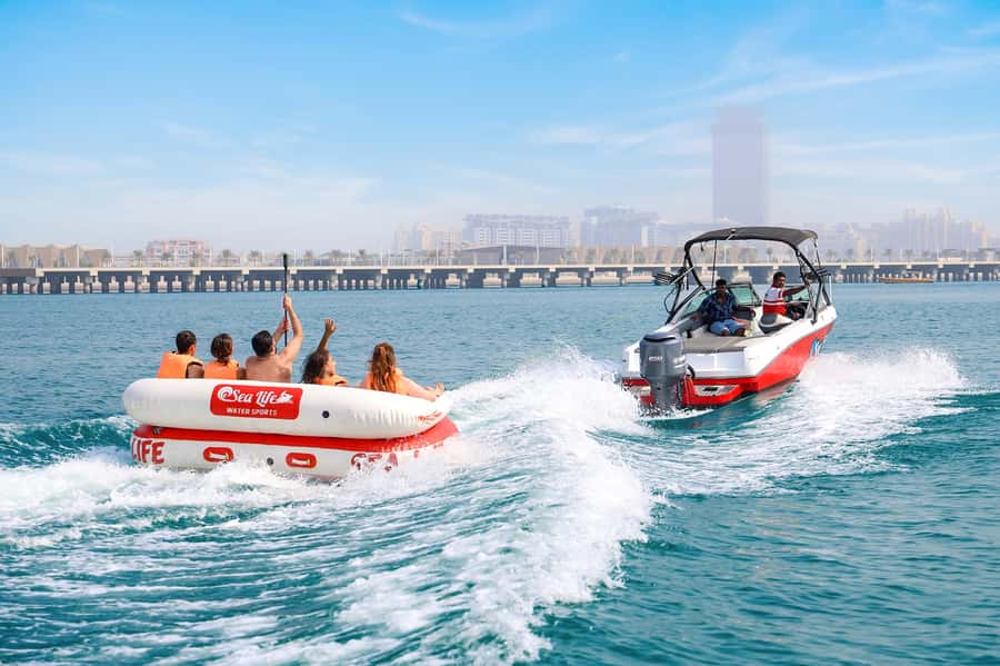 Dubai: Speedboat-Pulled Donut Ride Trip in JBR - Speedboat-Donut Fun in JBR: What You’re Really Booking