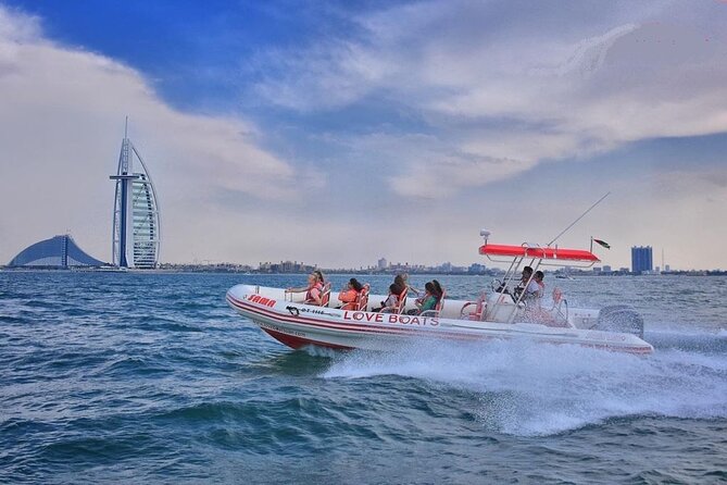 Dubai Speedboat Tour, Marina, Atlantis, Palm & Burj Al Arab - Onboard commentary and crew: what you actually learn