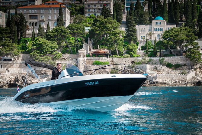 Dubrovnik:Blue cave and sandy beach Sunj with a private speedboat - Stop 2: Koločep’s green cave system and snorkeling-friendly water