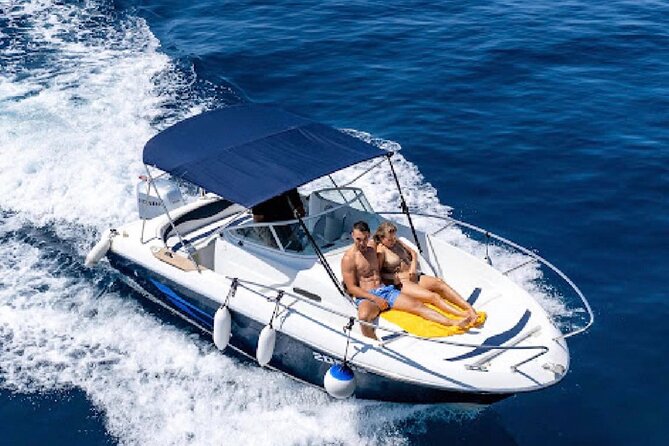 Dubrovnik Elaphiti Blue cave best offer private speedboat tour - Koločep Island: Blue Cave Glow, Green Caves, and Snorkel-Friendly Water