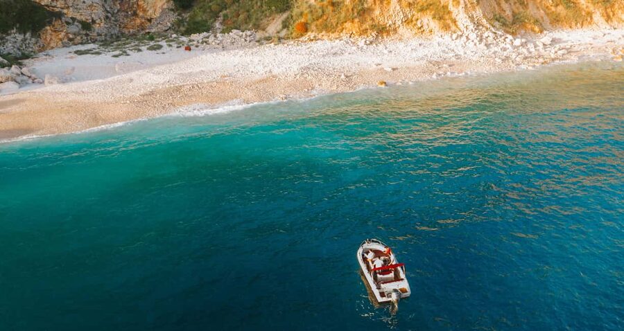 Dubrovnik:Elaphiti Islands and caves Private Speedboat Tour - Three Green Caves: a shorter stop with a different mood