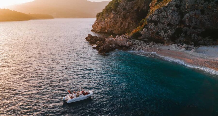 Dubrovnik:Elaphiti Islands and caves Private Speedboat Tour - More Koločep coastline, then a Dubrovnik return from the sea
