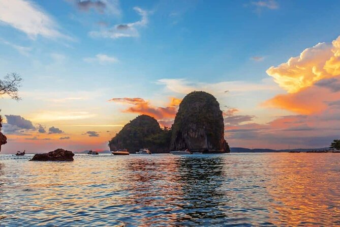 Early bird Krabi to Phi Phi islands + 4 Islands by Speedboat - Pileh Bay (Pileh Lagoon): turquoise water framed by limestone
