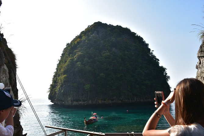 Early Bird Phi Phi Island & 4 Islands Speed Boat Tour from Krabi - Four Islands afternoon: Bamboo, Chicken Island, Thale Waek sandbar, and Poda