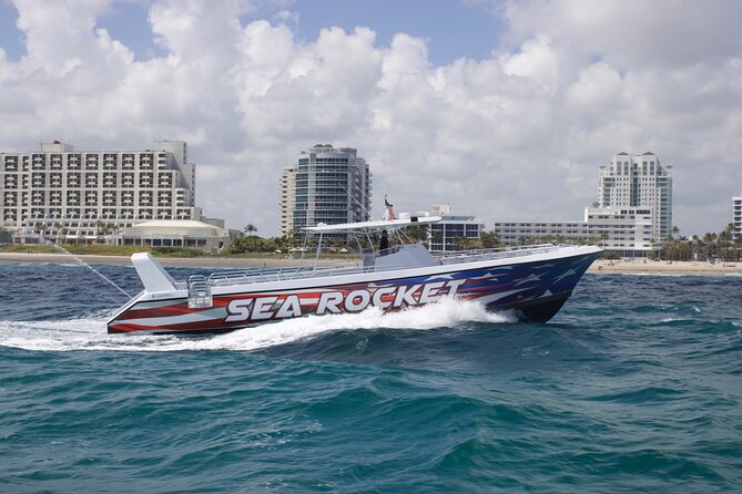 Early Bird Sea Rocket Sightseeing Cruise in Fort Lauderdale - What the 1 hour 15 minutes feels like on Sea Rocket