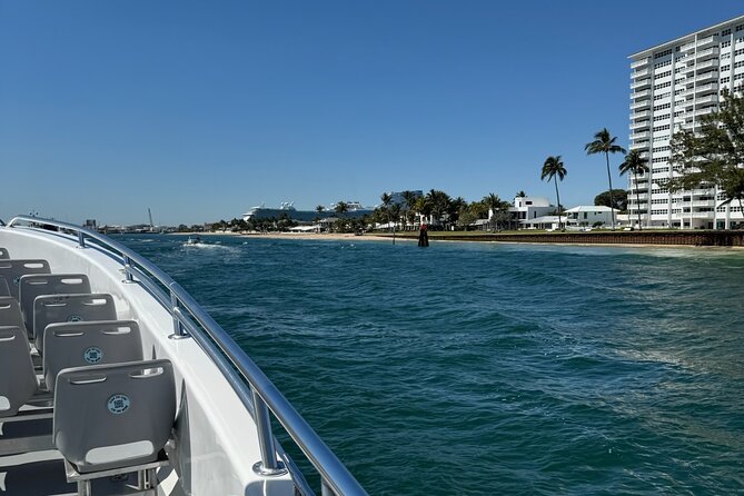 Early Bird Sea Rocket Sightseeing Cruise in Fort Lauderdale - A real caution to take seriously: possible cancellations