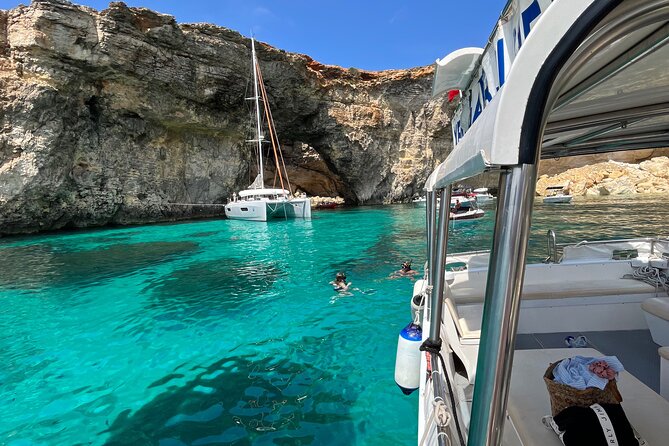 Explore Comino, Blue Lagoon & Caves - Private speed boat - Your skipper and the boat comfort: the best part repeats in real feedback