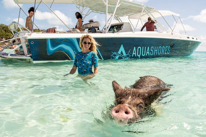 Exuma Powerboat Tour from Nassau with Swimming Pigs - A fast Exuma day that actually gives you stops worth caring about