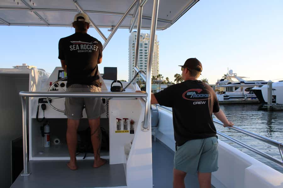 Fort Lauderdale: Sea Rocket Ocean Speed Boat Cruise - Getting on Board at Bahia Mar: Fast Check-In, Quick Departure