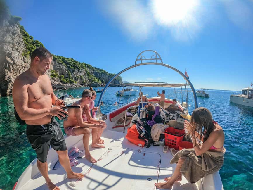 From Dubrovnik: Elaphiti Islands & Blue Cave Speedboat Tour - Snorkeling the Blue Cave: the main event