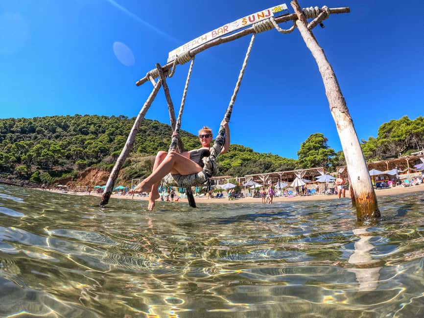 From Dubrovnik: Elaphiti Islands & Blue Cave Speedboat Tour - Lopud Island and Sunj Beach: the payoff after the caves