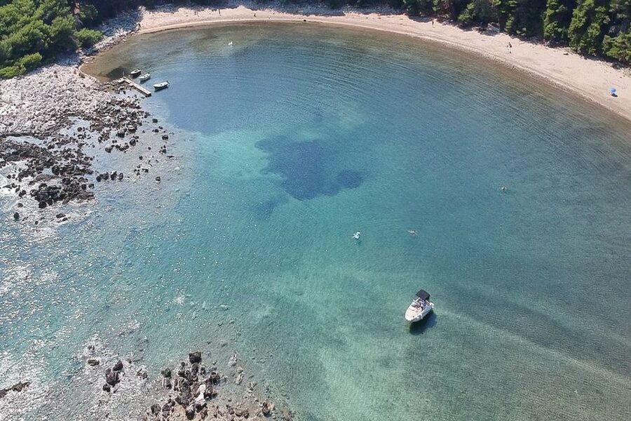 From Dubrovnik: Pvt Speedboat Cruise to Mljet&Sipanska Luka - Saplunara and Limuni Beach: how to choose your “swim moment”