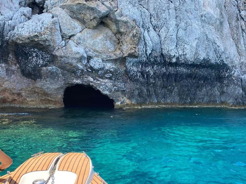 From Faliraki : Speedboat tour kalithea caves&antony kouin - A fast 1.5-hour escape from Faliraki that still feels like an adventure