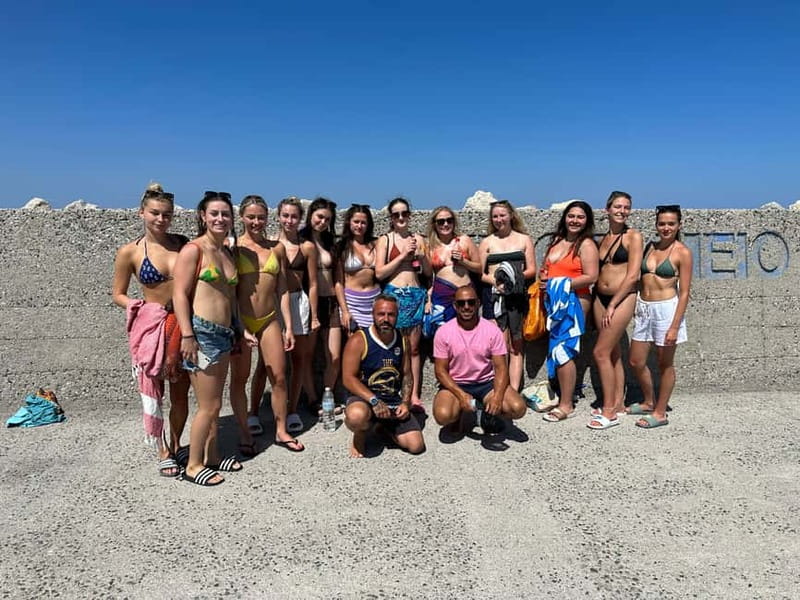 From Faliraki : Speedboat tour kalithea caves&antony kouin - The captain’s explanations: marine ecosystems, geology, and local history you can actually use