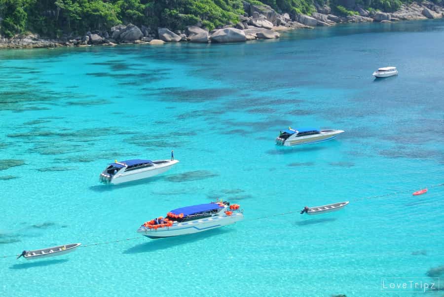 From Khao Lak & Phuket: Trip to Similan Islands by Speedboat - How the morning pickup and visitor center set the pace