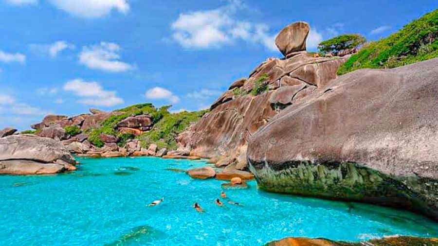 From Khao Lak & Phuket: Trip to Similan Islands by Speedboat - Miang Island: lunch, photos, walking, and a proper reset
