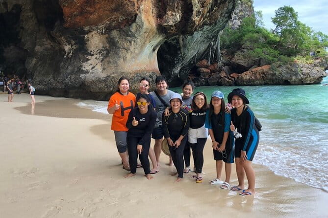 From Krabi - 4 Islands Speedboat Tour with Lunch & Snorkelling - Nopparatthara Beach and the ride back to your hotel