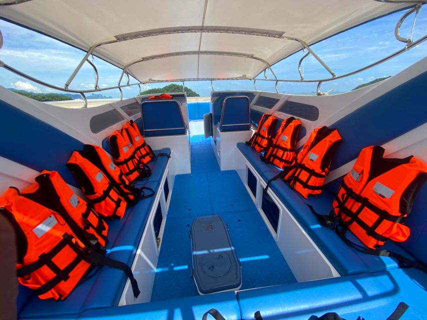 From Krabi: Phi Phi Island Full-Day Private Speed Boat Tour - Getting from Krabi to the boat: pickup and the 7-hour day