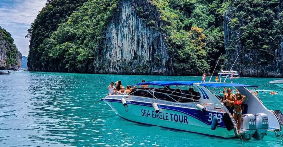From Krabi: Phi Phi Islands Speedboat Day Tour - Viking Cave and Monkey Beach: quick peeks that can still pay off