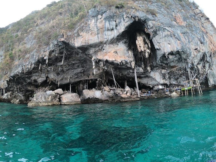 From Krabi: Phi Phi Islands Speedboat Day Tour - Bamboo Island: the payoff swim near the end of the day
