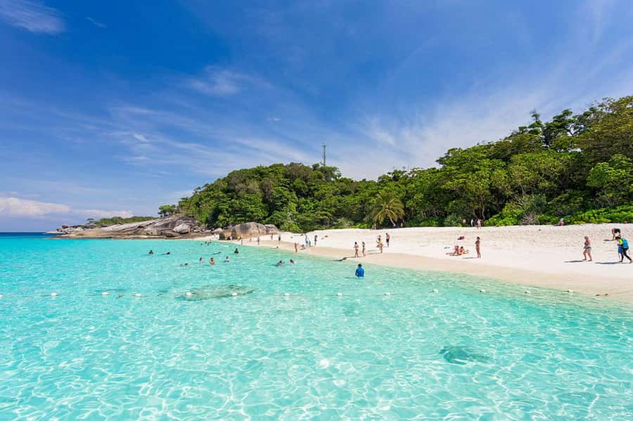 From Krabi: Similan Islands Snorkeling Trip by Speedboat - Sailing Rock viewpoint and Donald Duck Bay: where the scenery payoff happens
