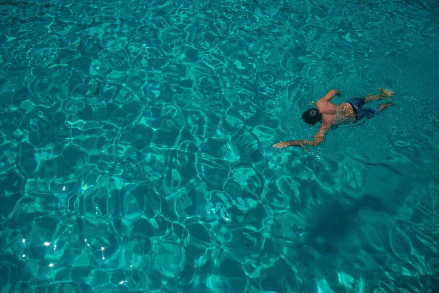 From Lefkimmi: Sivota,Blue Lagoon & Cave Cruise by Speedboat - Second Beach Swim Stop: Another Chance at Deep Blue Water
