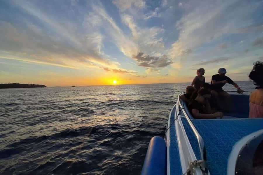From Phi Phi Don:Sunset and Plankton Snorkeling by Speedboat - Monkey Bay macaques: wildlife viewing without the circus