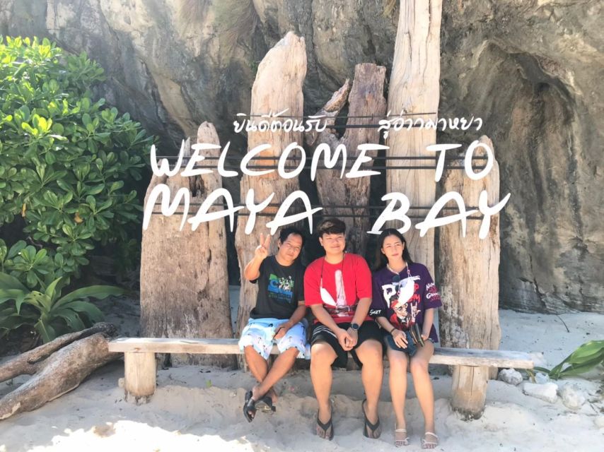From Phi Phi: Sunrise Maya Bay, Pileh Lagoon Speedboat Tour - Pileh Lagoon snorkeling and Viking Cave wall pictures