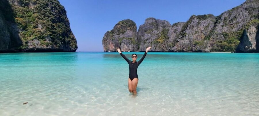 From Phi Phi: Sunrise Maya Bay, Pileh Lagoon Speedboat Tour - Monkey Beach macaques and Loh Samah Bay viewpoints