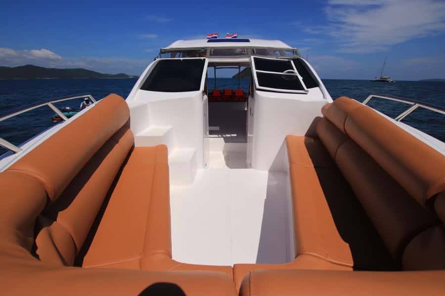 From Phuket: Premium Private Speedboat Coral/Racha/Promthep - Private Phuket speedboat: why it feels worth the extra money