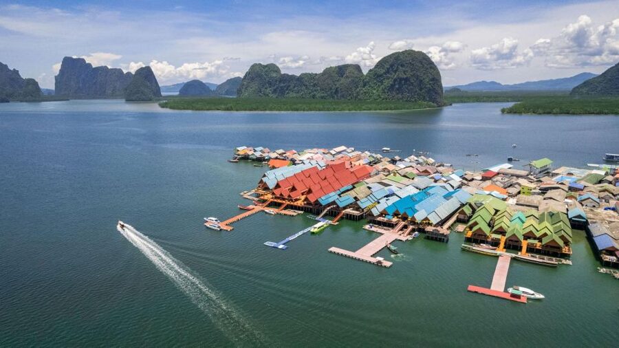 From Phuket: Premium Speedboat Tour to James Bond & Ko Panyi - Khai Island snorkeling and beach time (aka: reset your body)