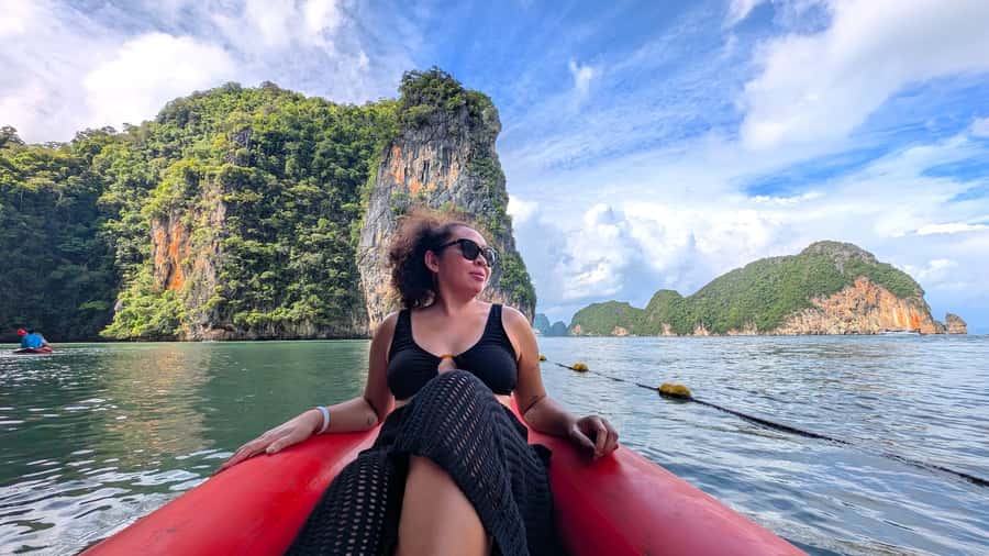From Phuket: Premium Speedboat Tour to James Bond & Ko Panyi - The James Bond Island photo stop at Ko Tapu
