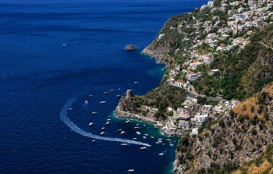From Positano/Praiano: Amalfi Coast Speedboat Tour - The Romar Antilla 585 Ride: Comfortable Enough for Cave Cruising