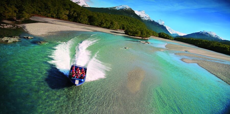 From Queenstown: Dart River Canoe & Jet Boat Day Trip - Paradise Valley Film Locations on a Back-Country Bus Tour