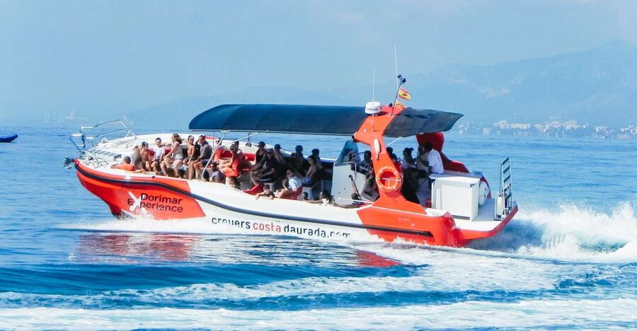 From Salou/Cambrils: Speedboat Tour - The ride plan: coast run, anchor swim, then full-throttle return