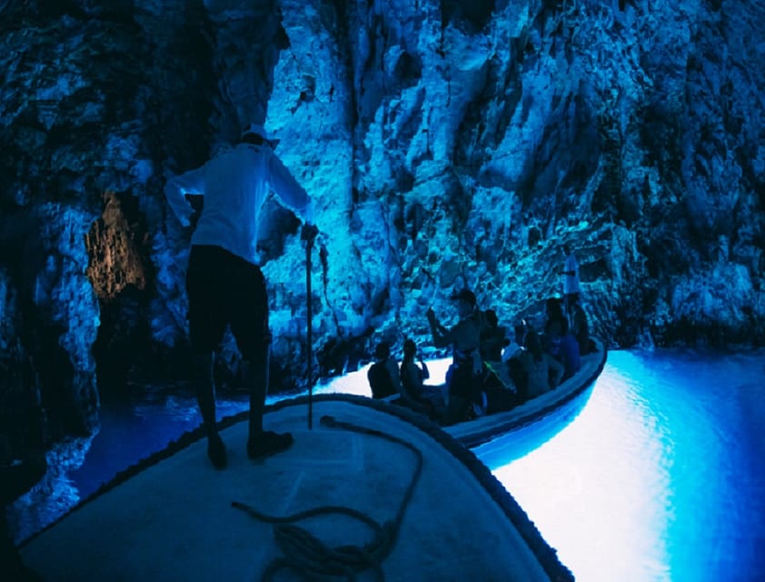 From Split: Blue Cave & 5 Islands Amazing Speedboat Tour - Cruising past Vis and the South Coast: Biševo, the Pakleni zone, and sea views en route