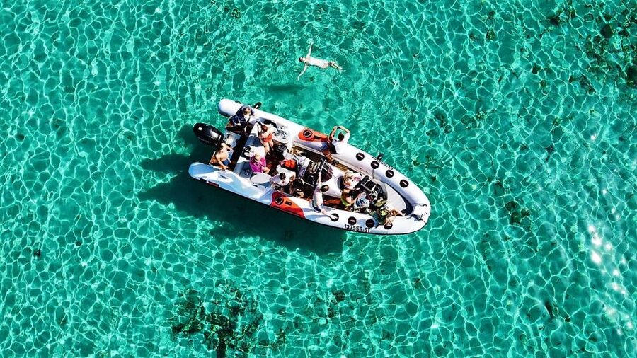 From Split: Half-day Trogir Tour & Speedboat to Blue Lagoon - The Guide + Skipper Factor: Why Ivan and Toni Show Up in People’s Memories