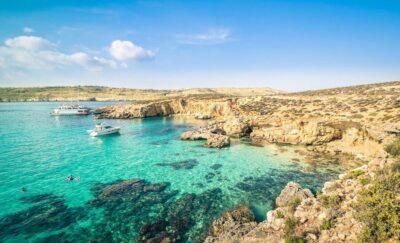 From St. Julian's: Comino and Blue Lagoon Trip by Speedboat - Meeting at St. Julian’s jetty: black gate, yellow line, no guessing