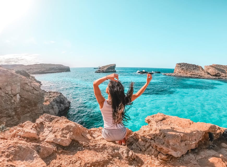 From St. Julian's: Comino and Blue Lagoon Trip by Speedboat - Comino Sea caves on the return: a weather-shaped bonus