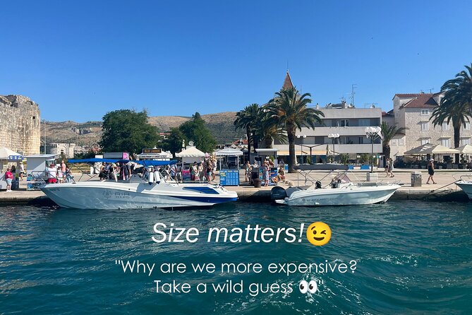 From Trogir & Split: Half Day Speedboat Tour with Blue Lagoon - Speedboat Views From Trogir: Fast, Simple, and Focused on the Sea